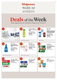 WALGREENS ad - Weekly Ad
