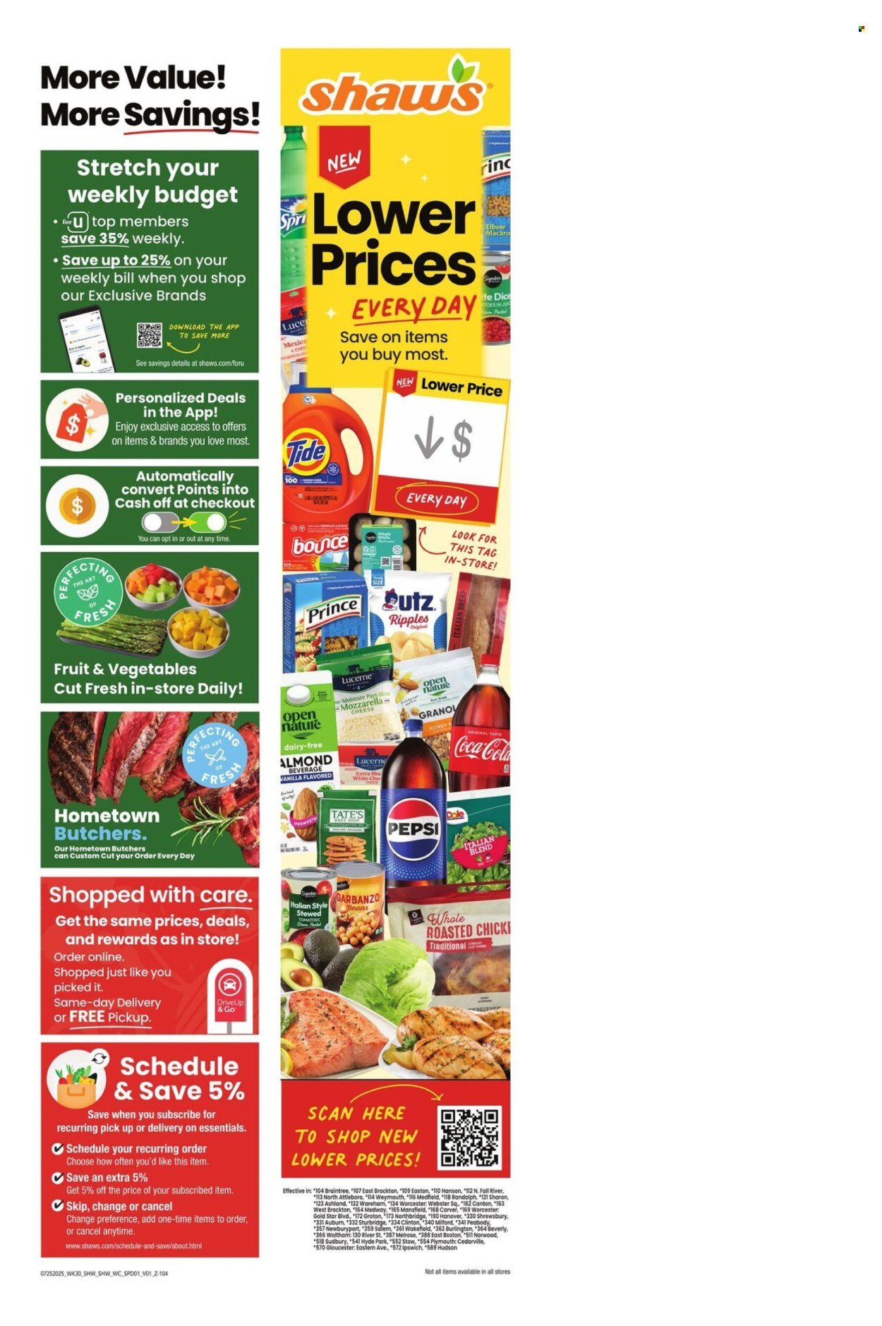 SHAW’S ad - Weekly Ad (2025-07-25 - 2025-07-31) | 1