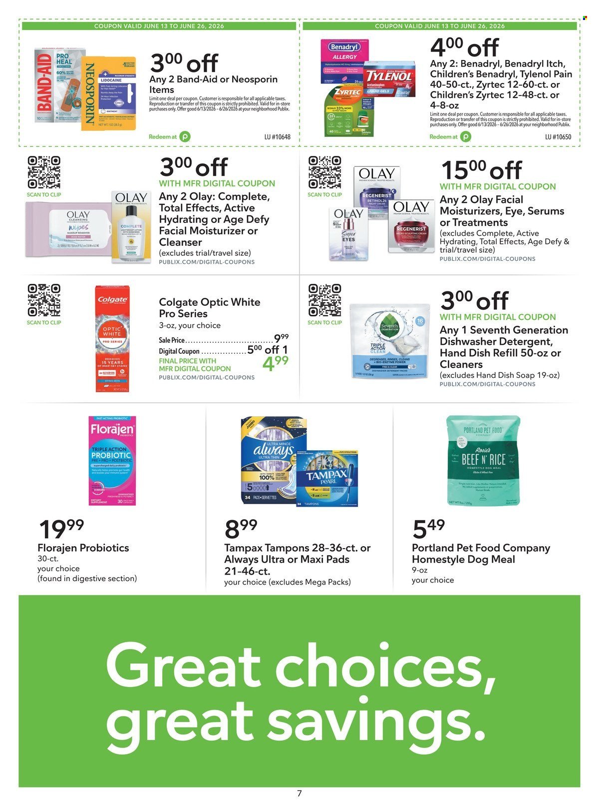 PUBLIX ad - Extra Savings