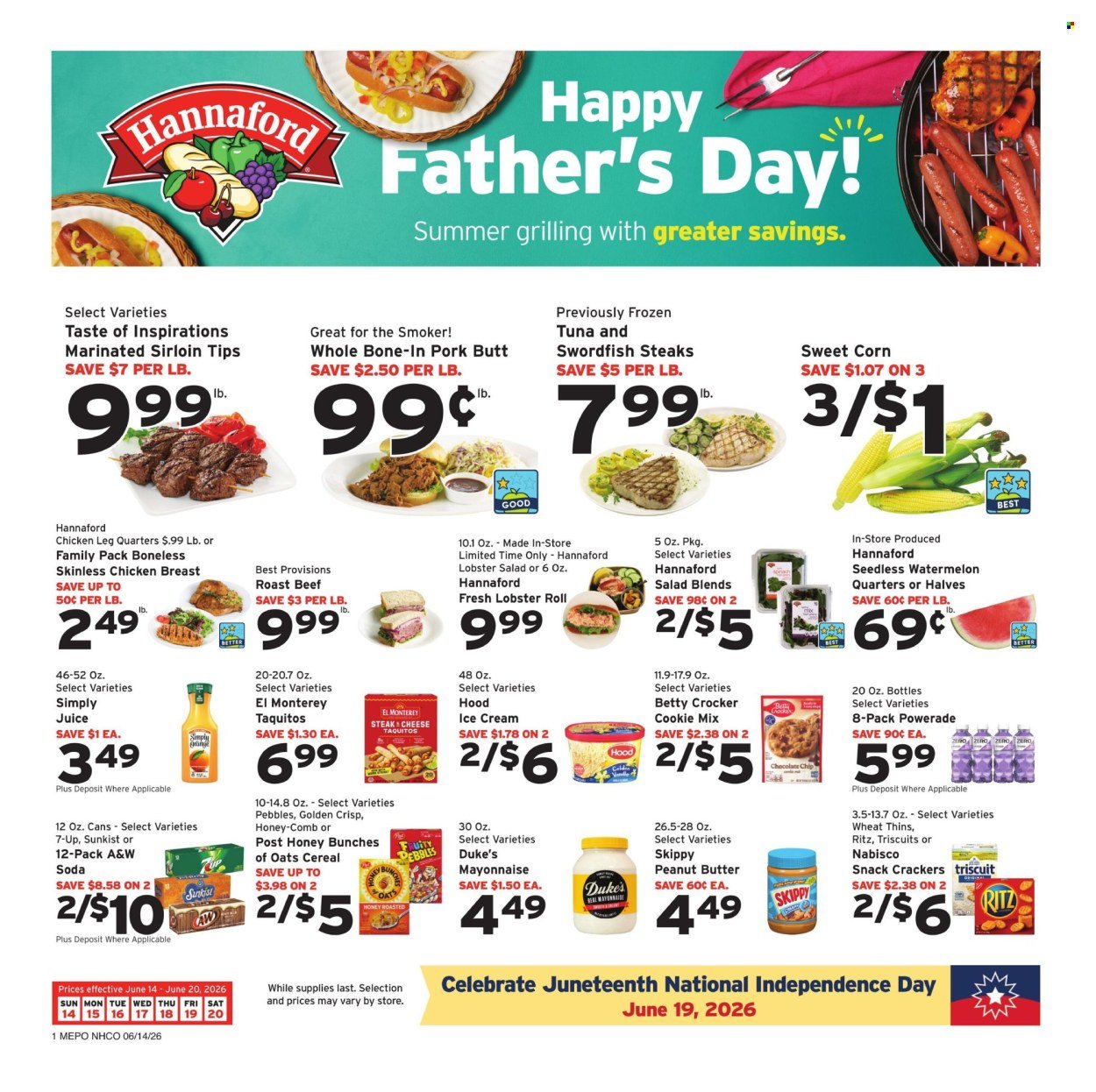 HANNAFORD ad - Weekly Ad