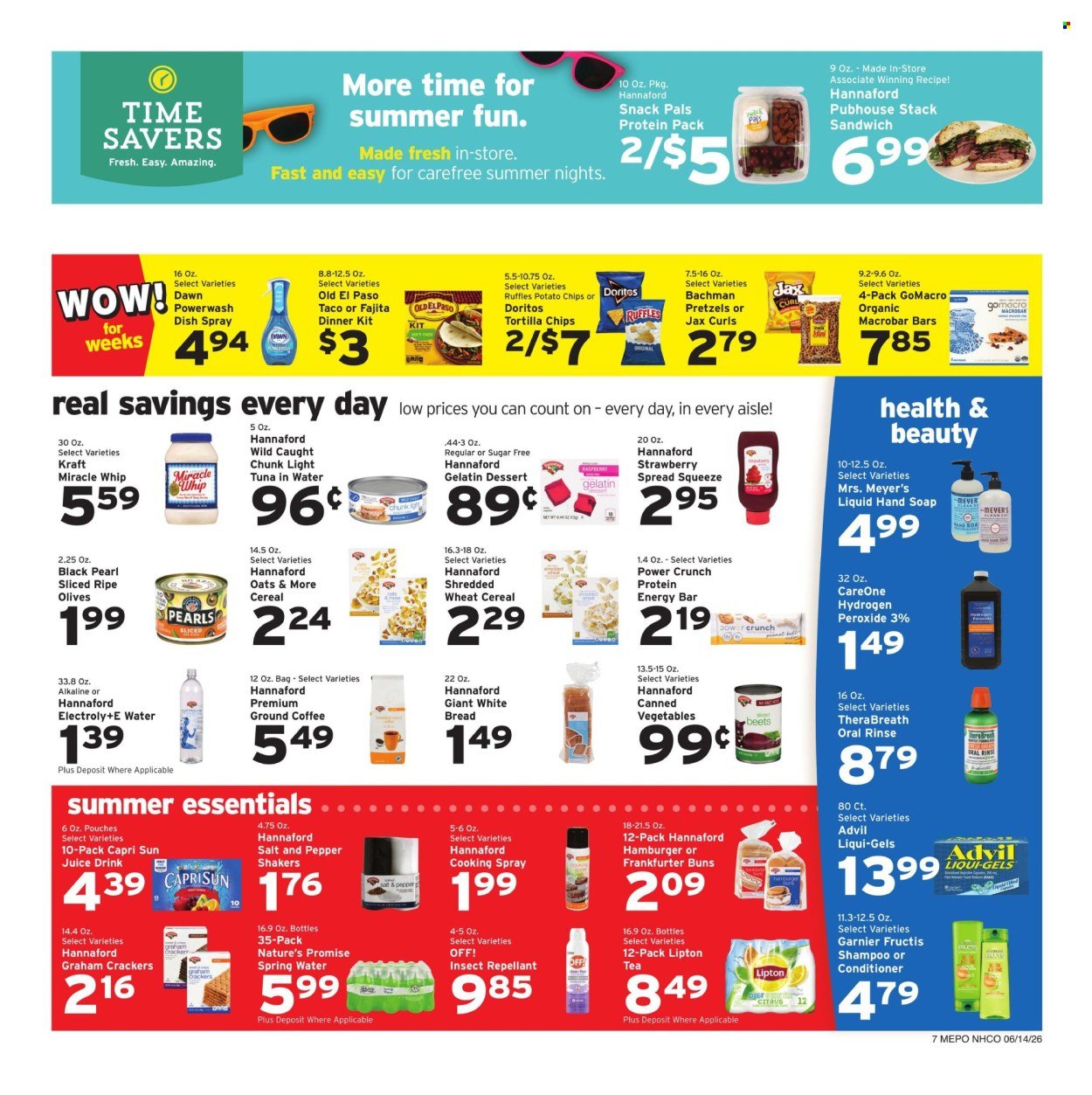 HANNAFORD ad - Weekly Ad