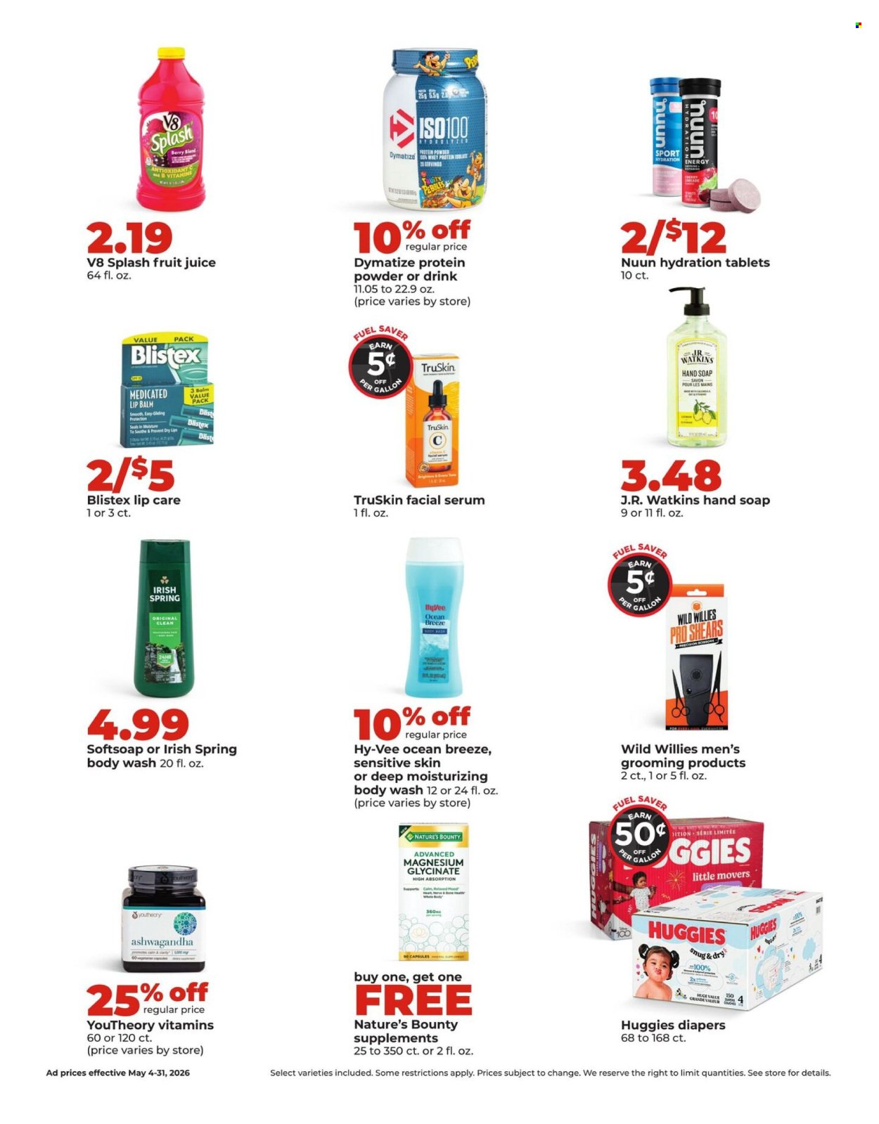 HY-VEE ad - DEALS GOOD ALL MONTH LONG!