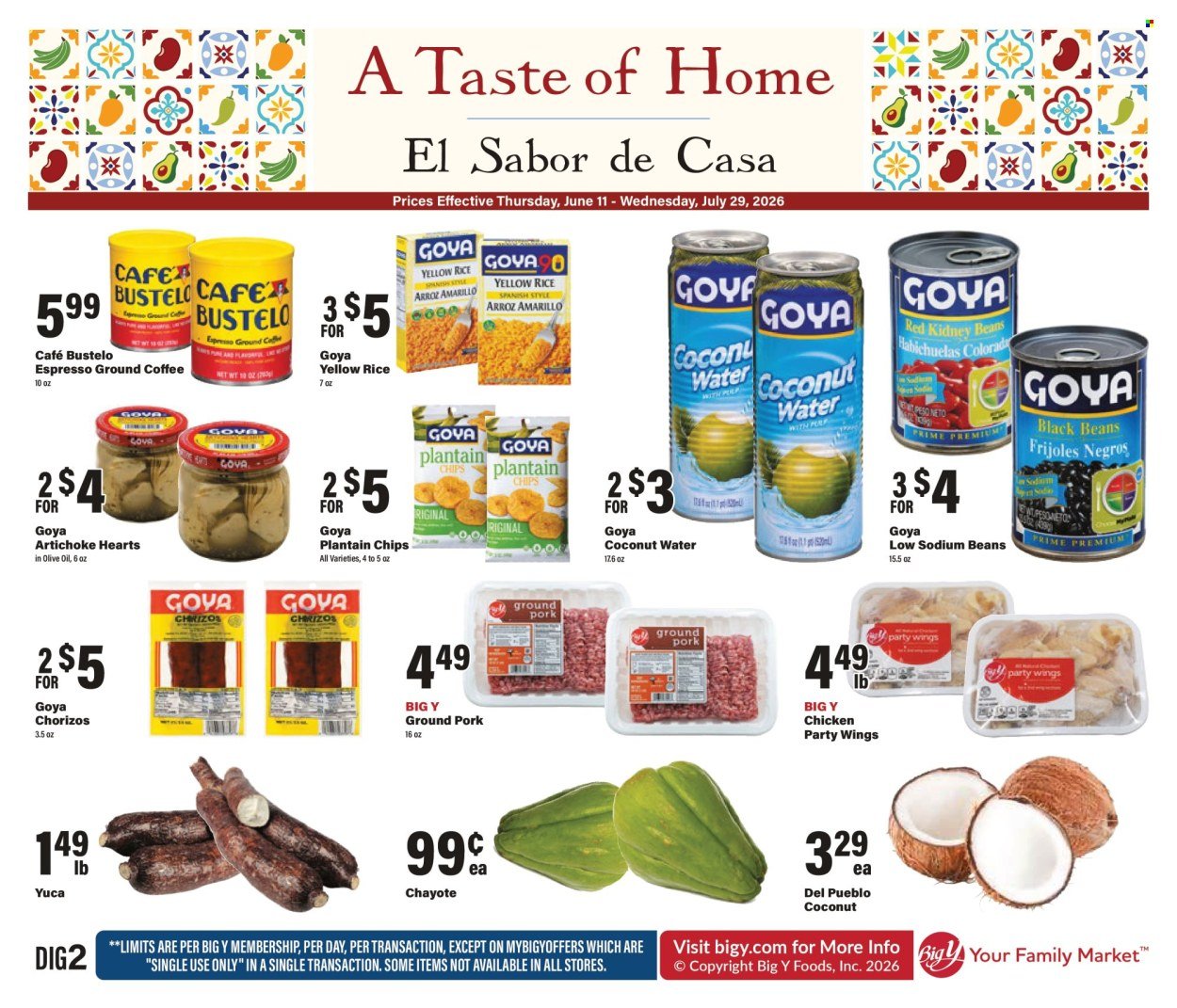 BIG Y ad - Monthly Ad Hoc