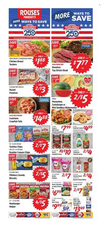 ROUSES MARKETS ad - Weekly Ad