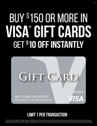 HY-VEE ad - Visa Gift Card Promotion