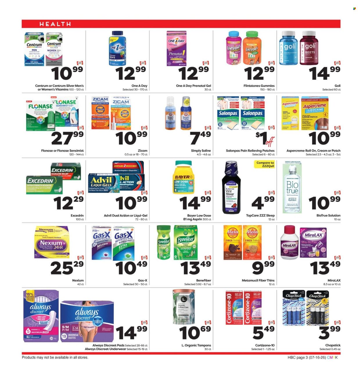 WEIS ad - Monthly Home