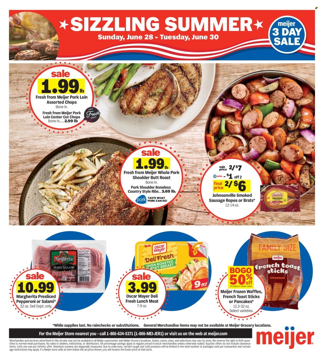 MEIJER ad - 3 Day Sale