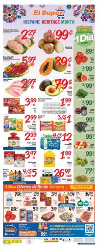 EL SUPER ad - Weekly Ad