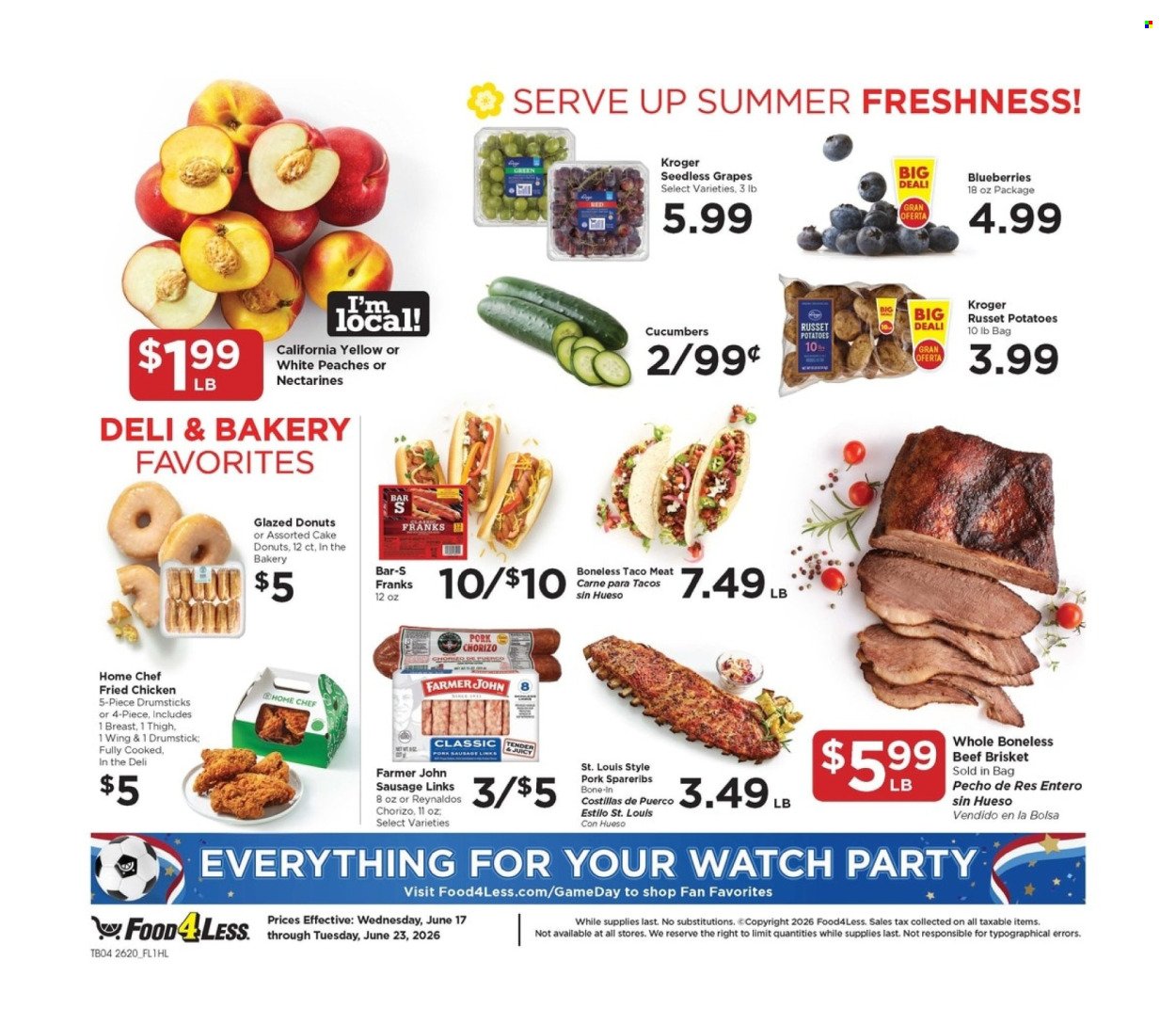 FOOD 4 LESS ad - Weekly Ad