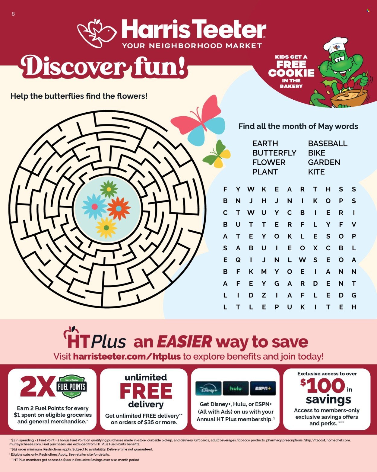 HARRIS TEETER ad - Monthly Ad