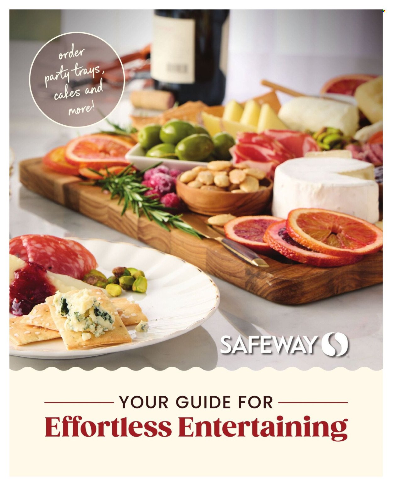 SAFEWAY ad - Entertaining Guide
