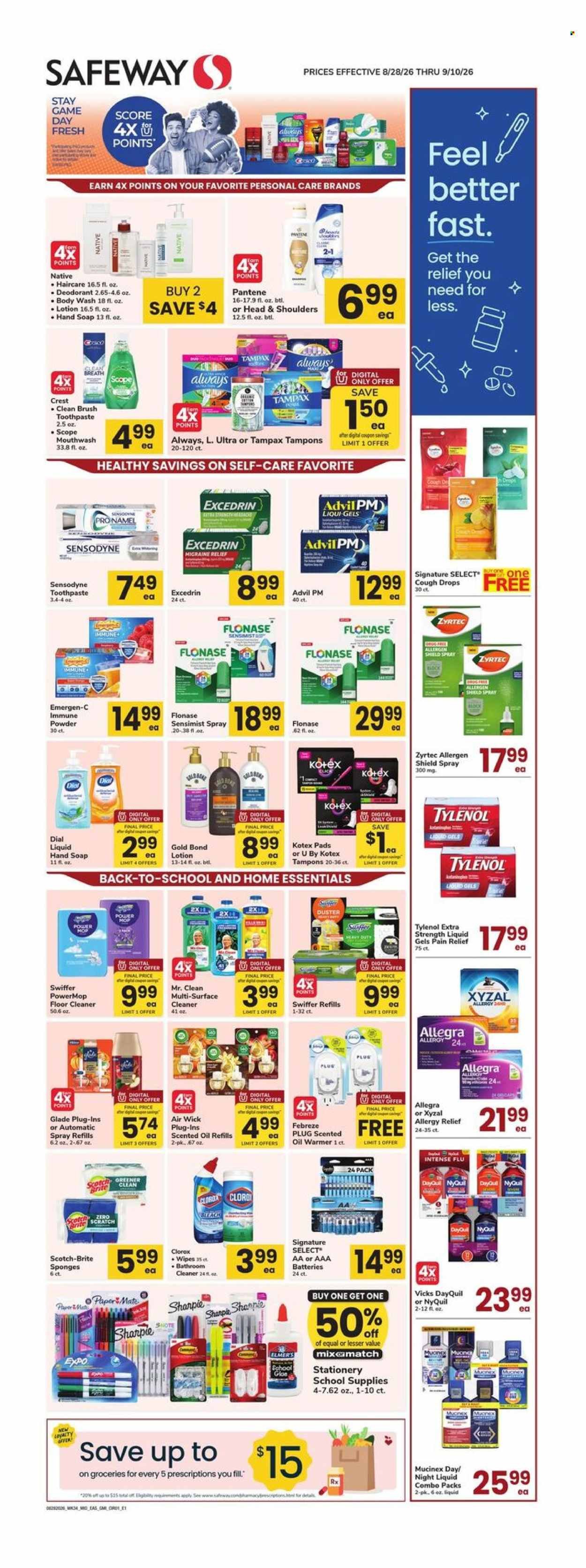SAFEWAY ad - Health, Home & Beauty