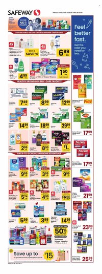 SAFEWAY ad - Health, Home & Beauty