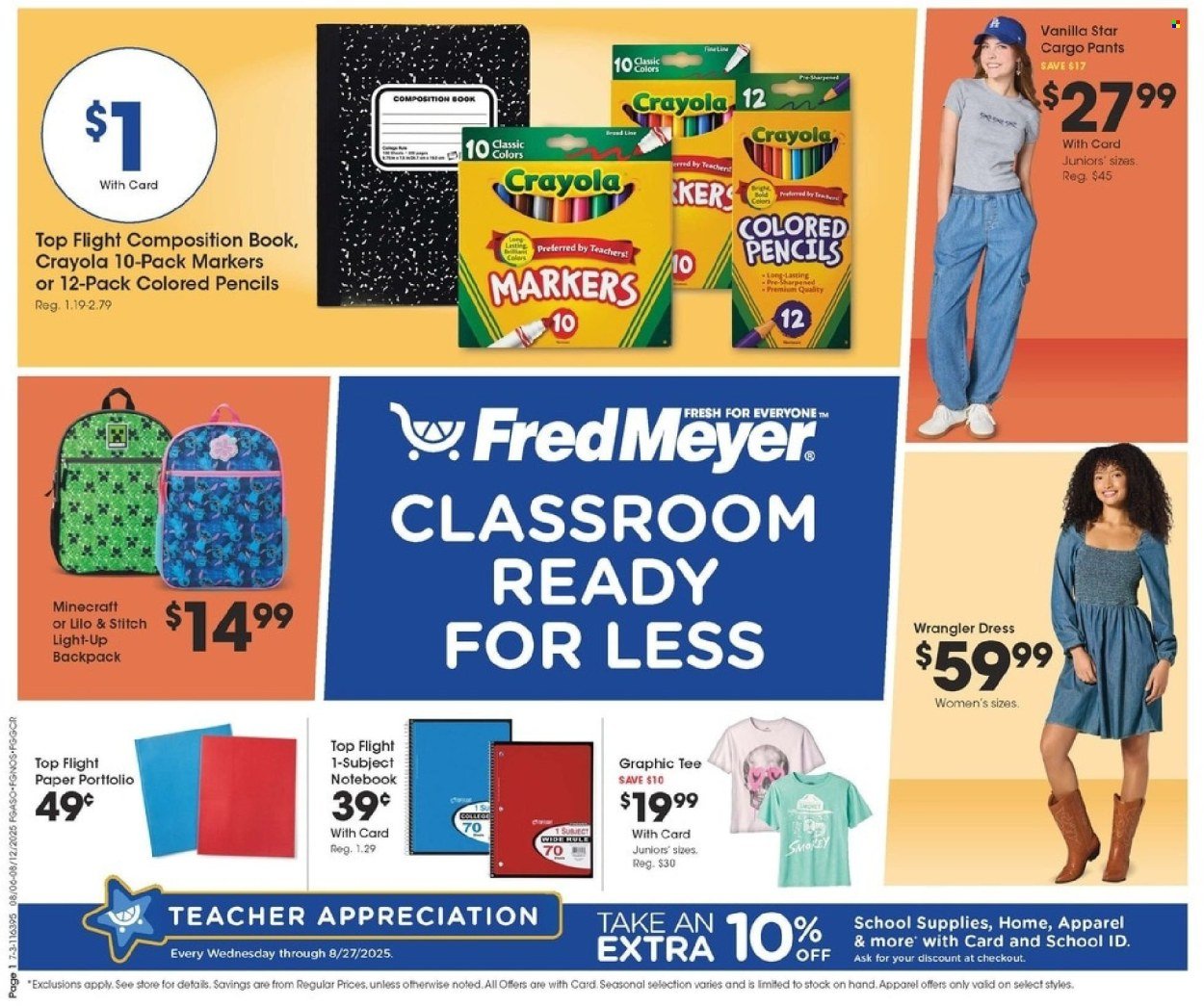 FRED MEYER ad - Home & Apparel (2025-08-06 - 2025-08-12) | 1
