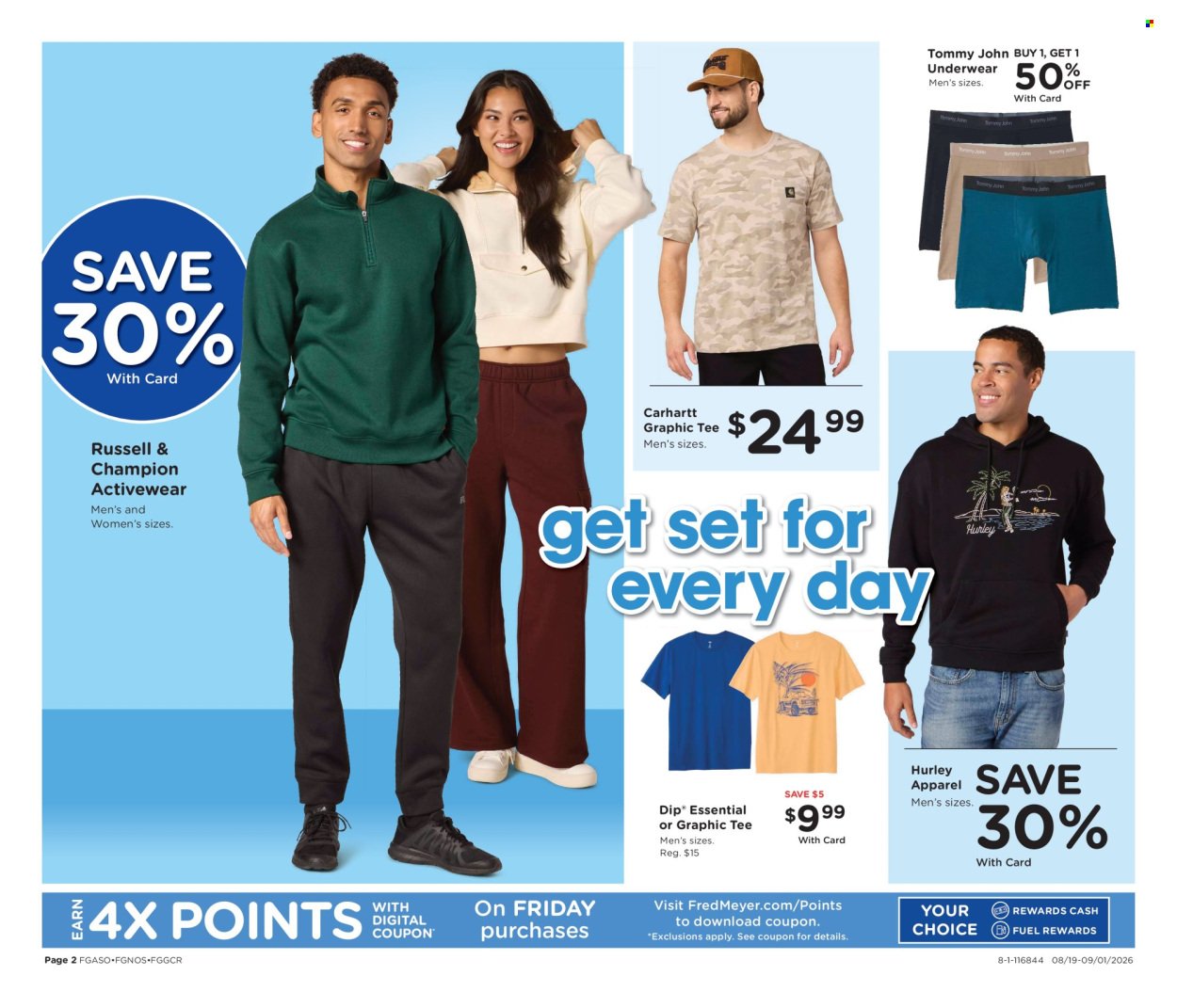 FRED MEYER ad - Home & Apparel