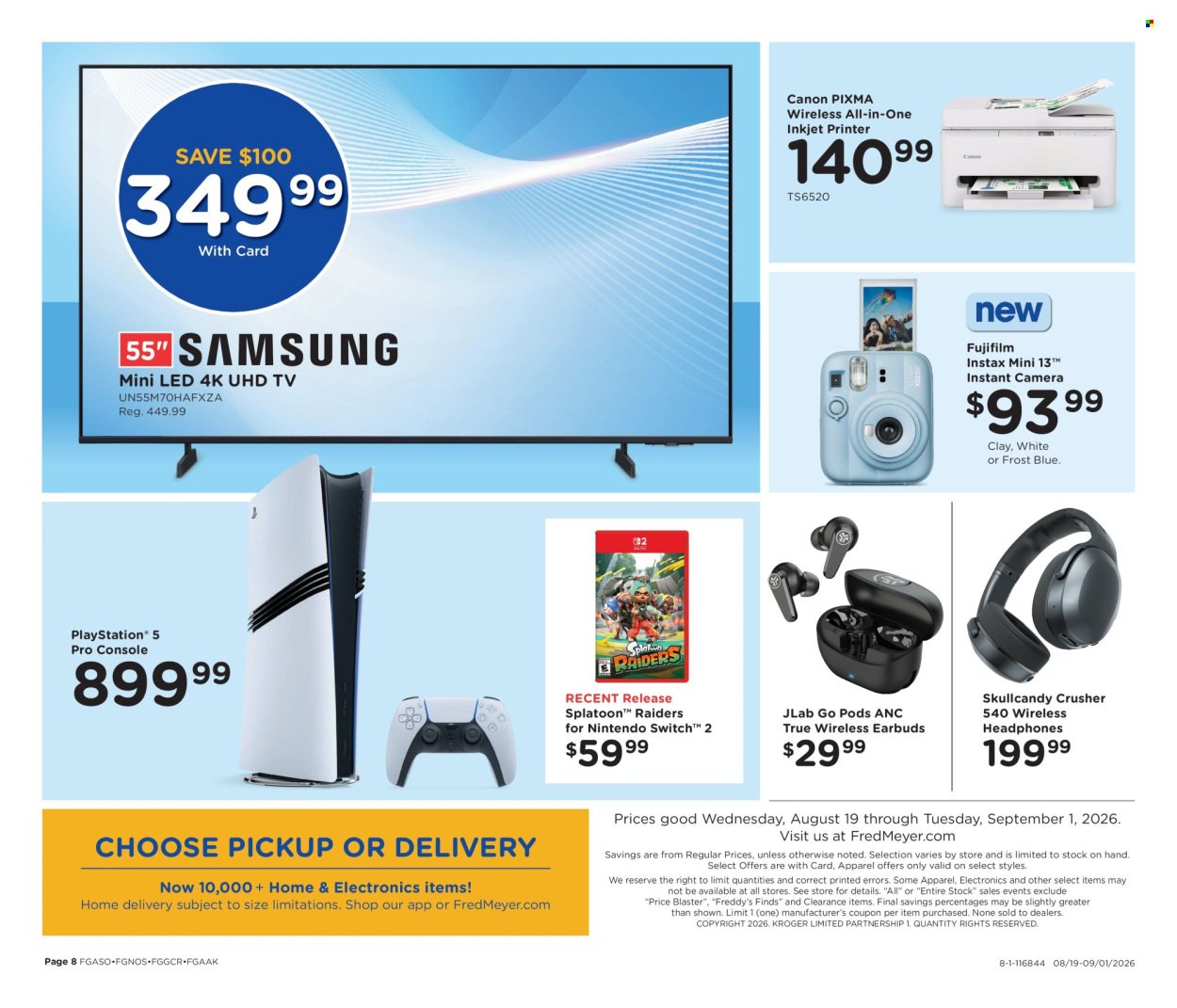 FRED MEYER ad - Home & Apparel