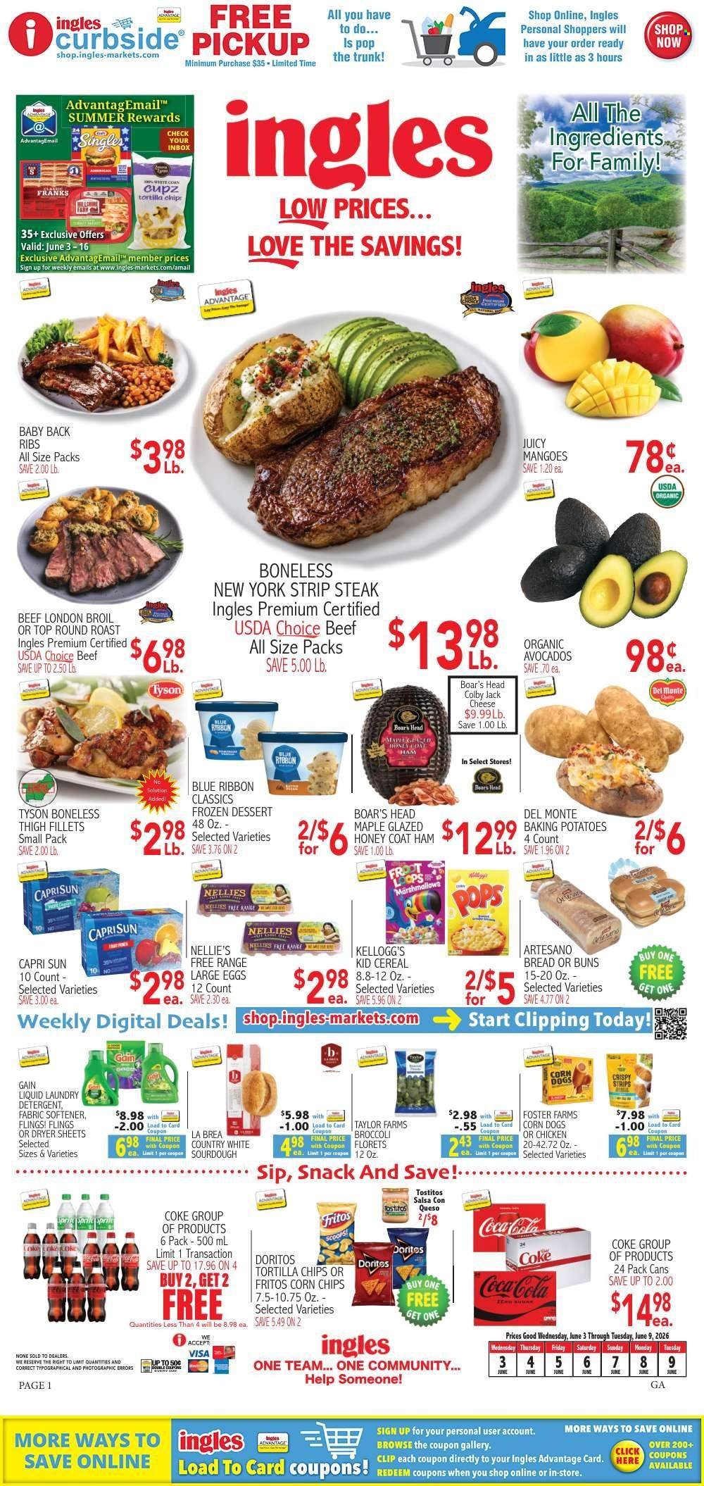INGLES ad - Specials