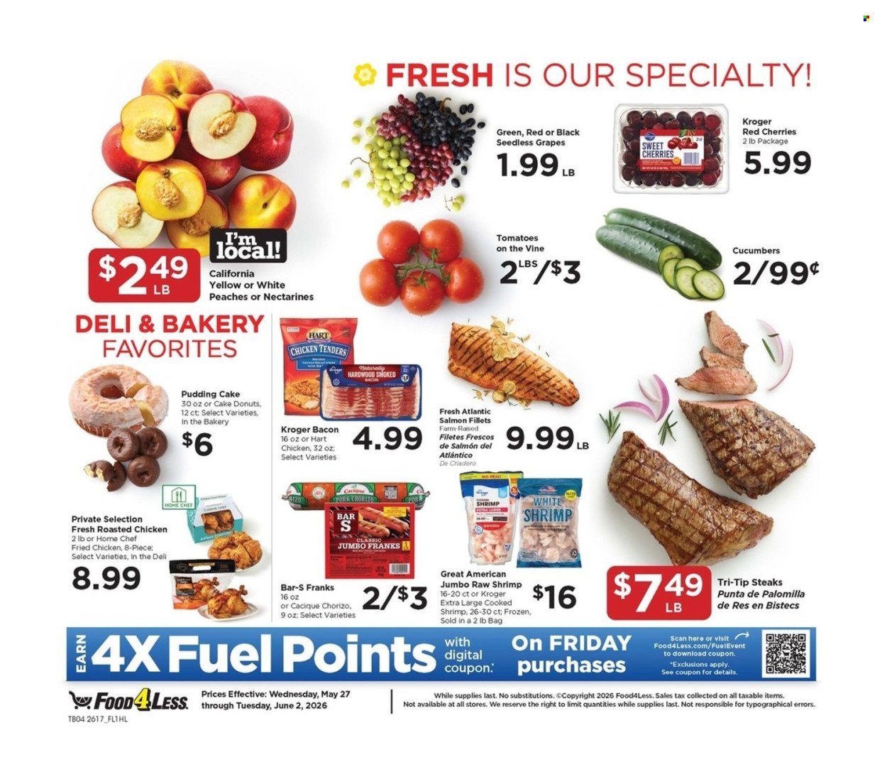 FOOD 4 LESS ad - Weekly Ad