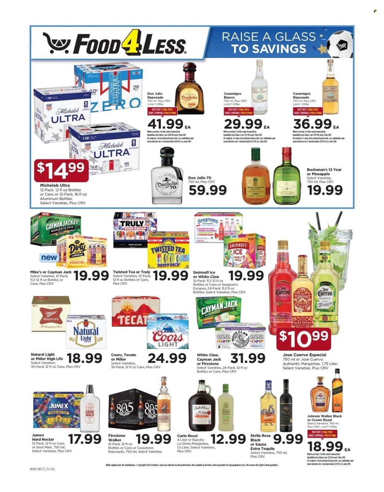 FOOD 4 LESS ad - Weekly Ad