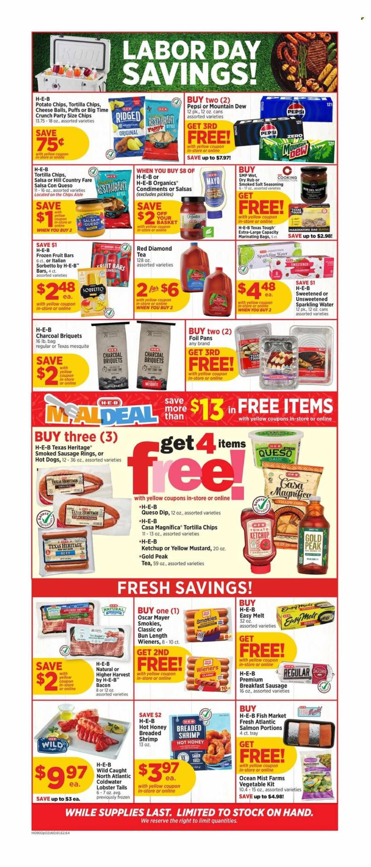 H-E-B ad - Weekly Ad