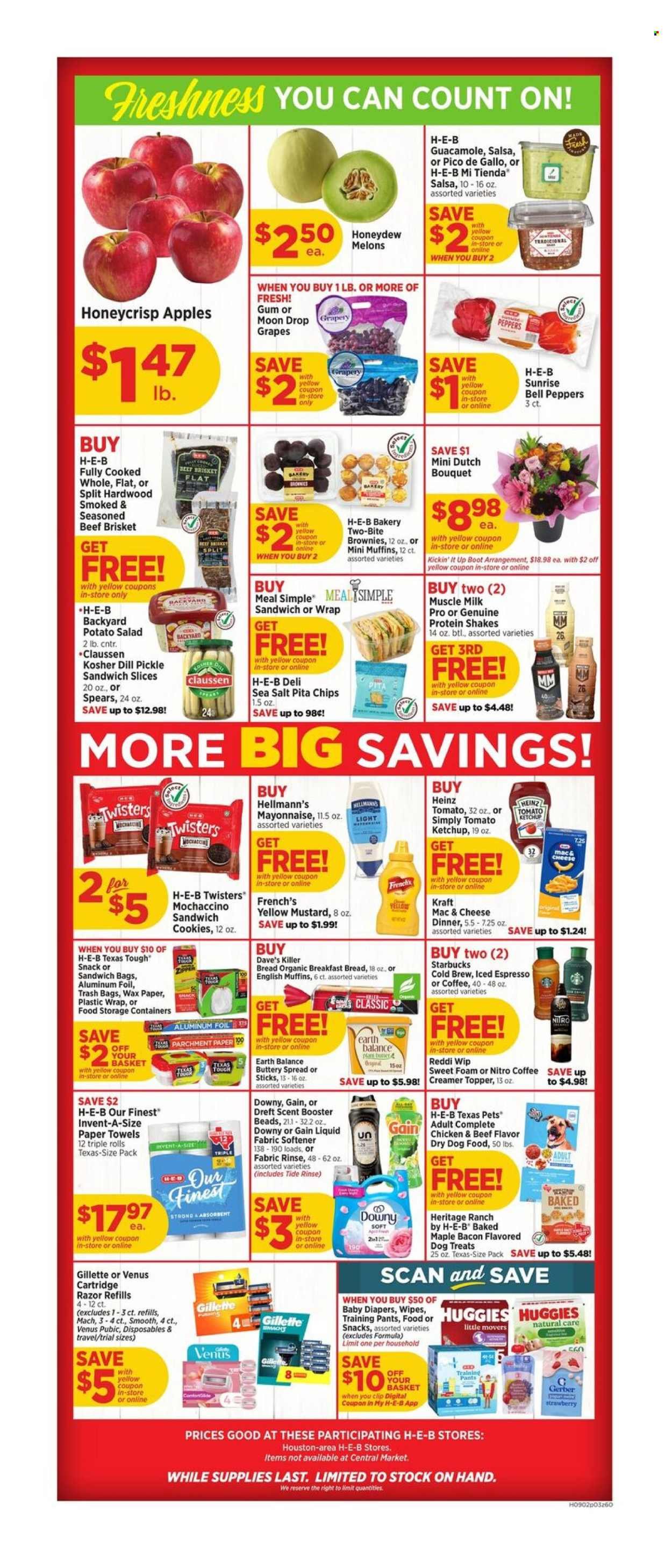 H-E-B ad - Weekly Ad