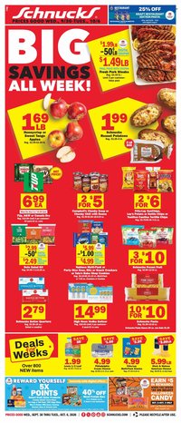 SCHNUCKS ad - Weekly Ad