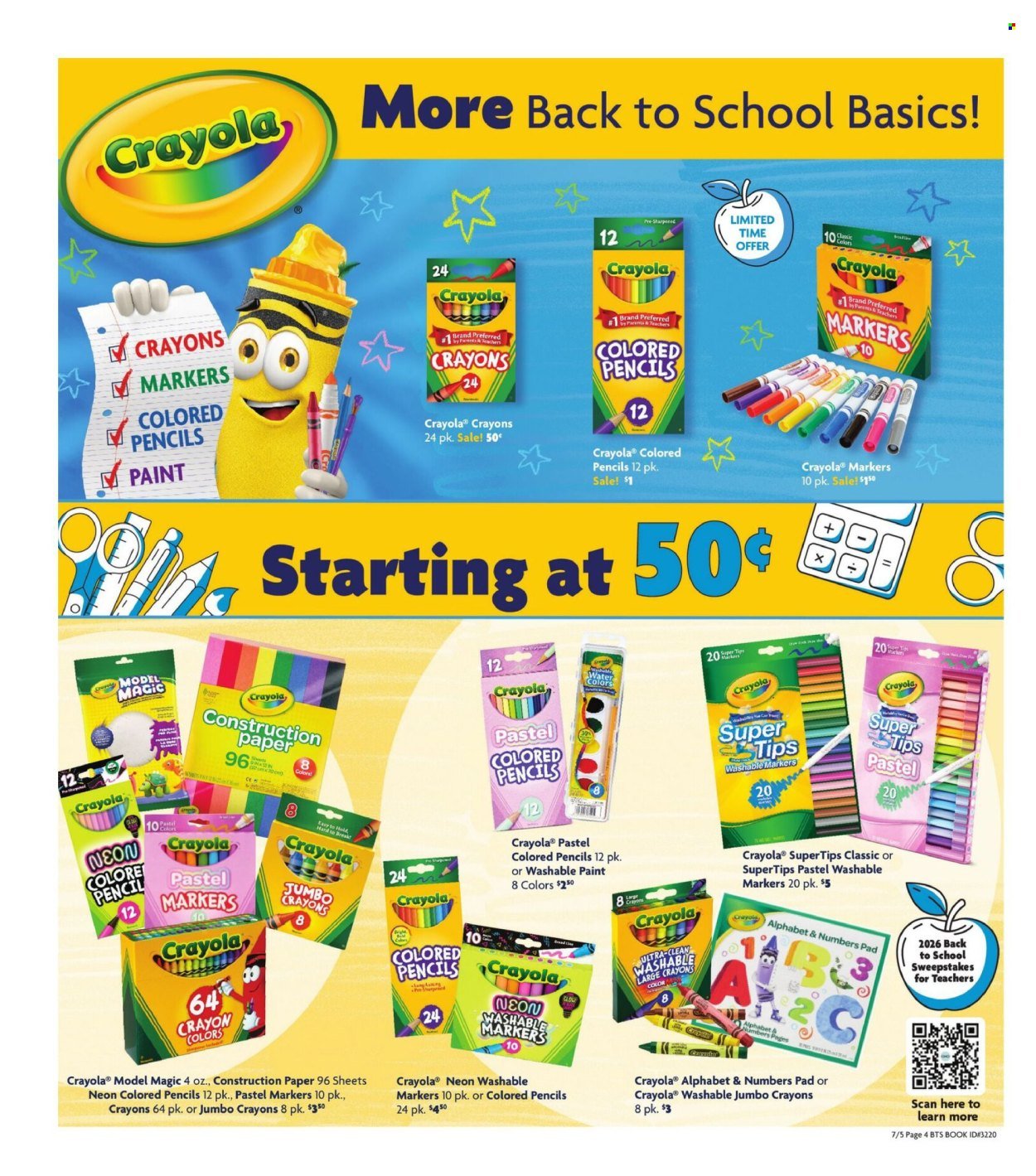 FAMILY DOLLAR ad - Back to School Book