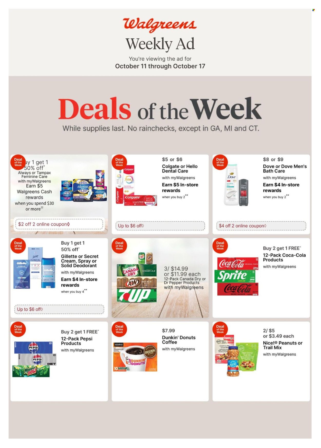 WALGREENS ad - Weekly Ad