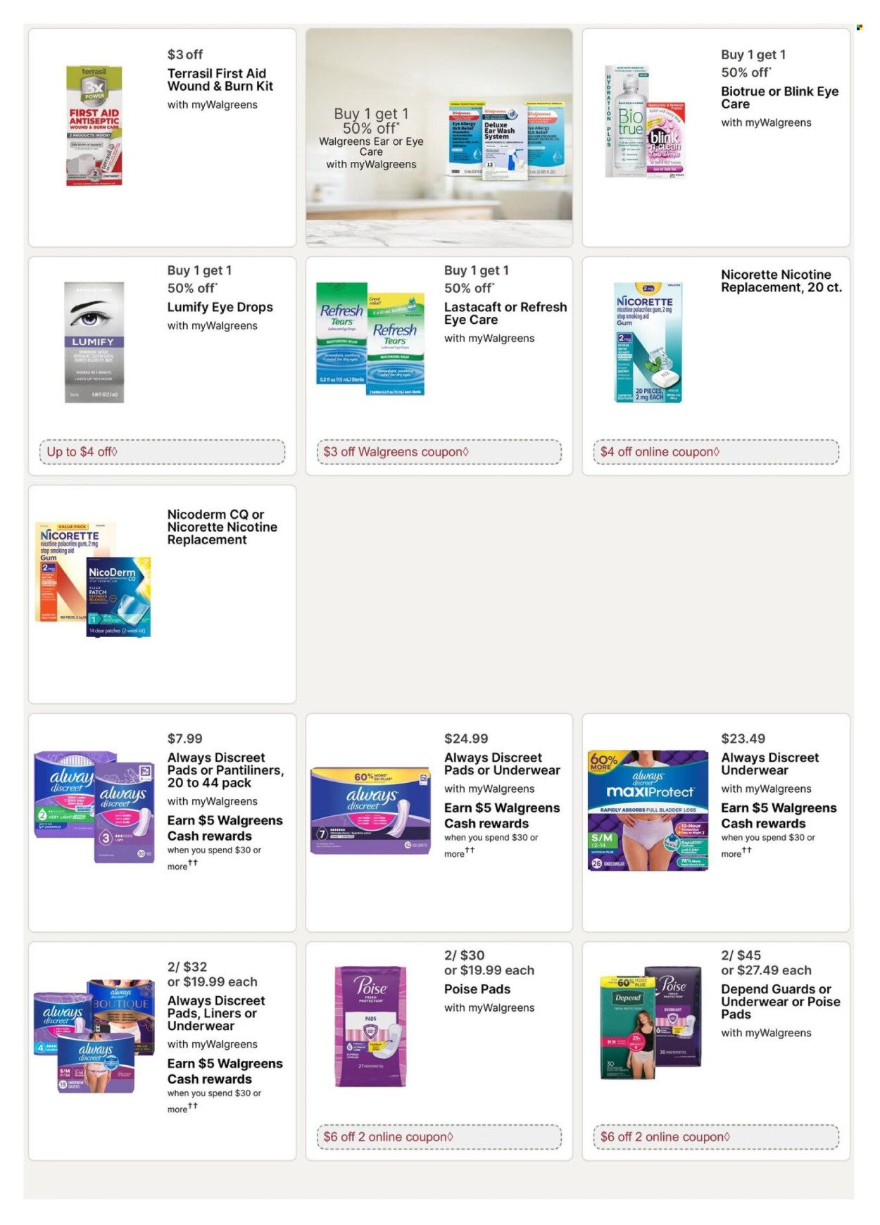 WALGREENS ad - Weekly Ad