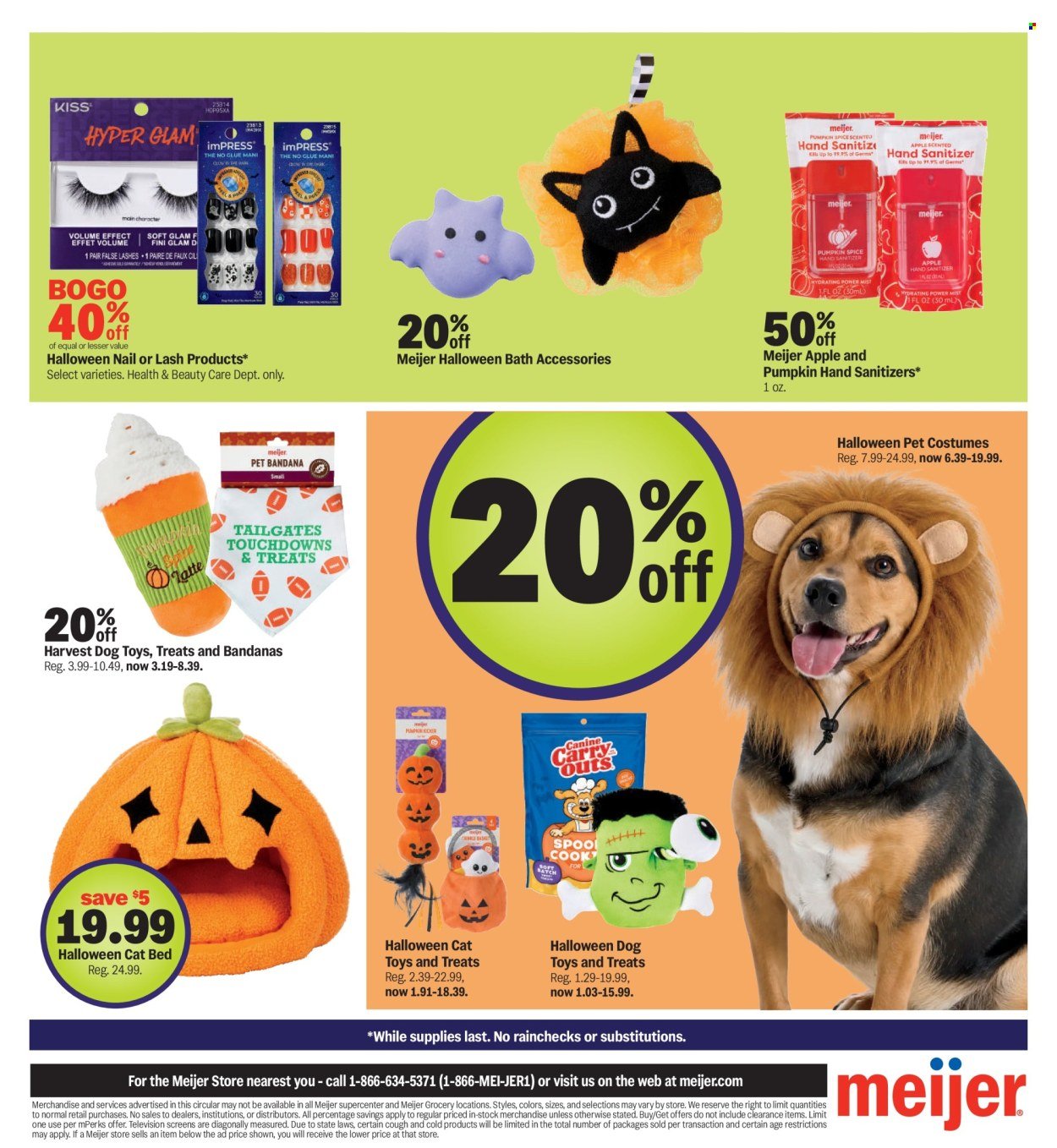 MEIJER ad - Halloween Deals