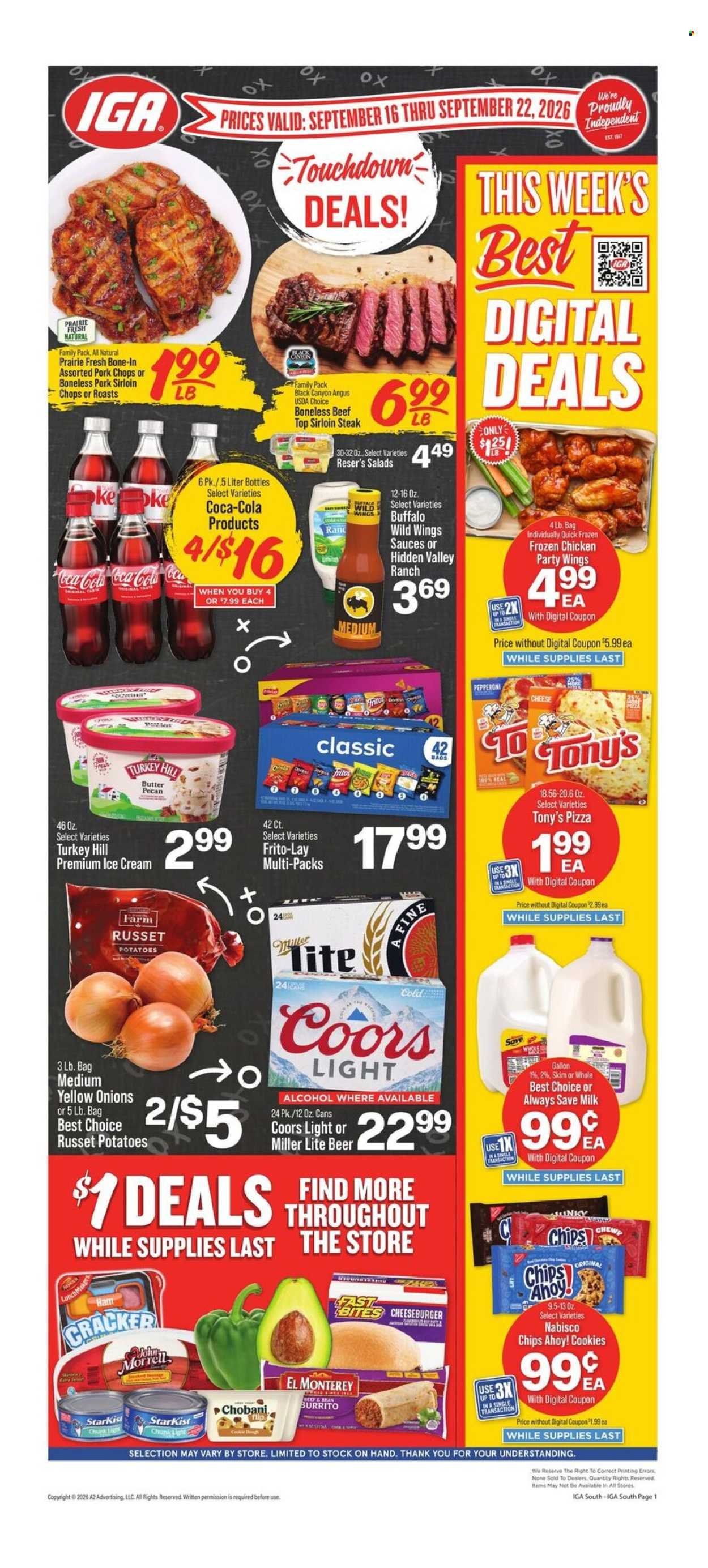 IGA ad - Weekly Ad