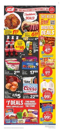 IGA ad - Weekly Ad