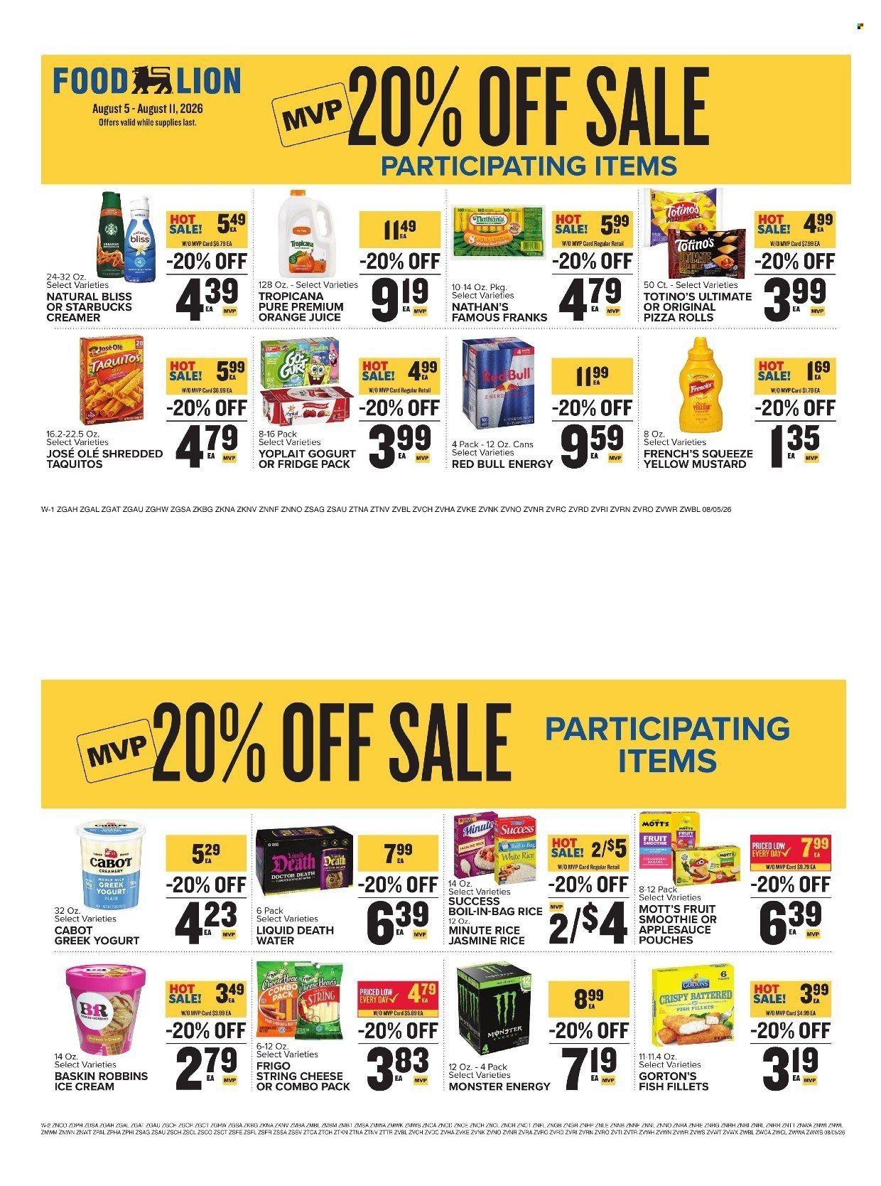 FOOD LION ad - Weekly Ad