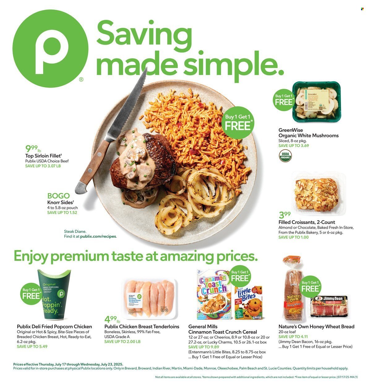 PUBLIX ad - Weekly Ad (2025-07-17 - 2025-07-23) | 1