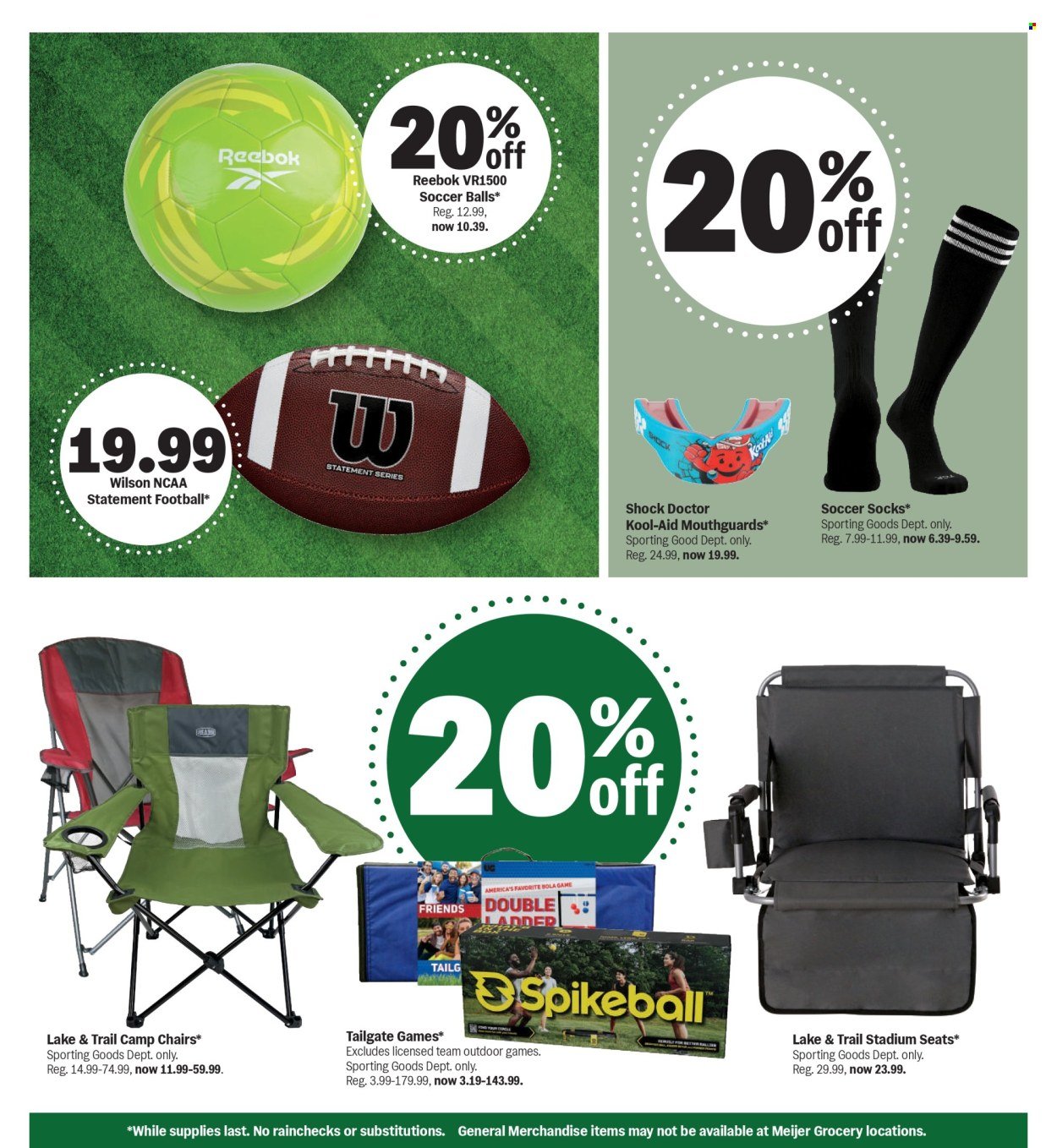 MEIJER ad - Tailgating Deals For Every Fan