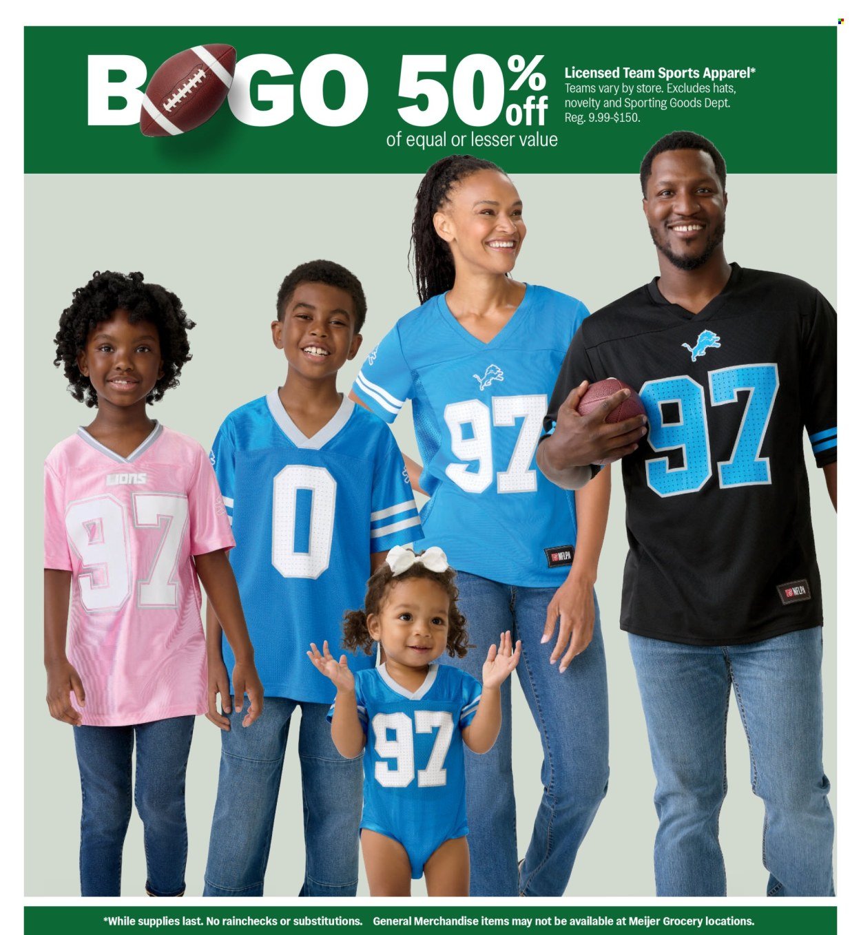 MEIJER ad - Tailgating Deals For Every Fan