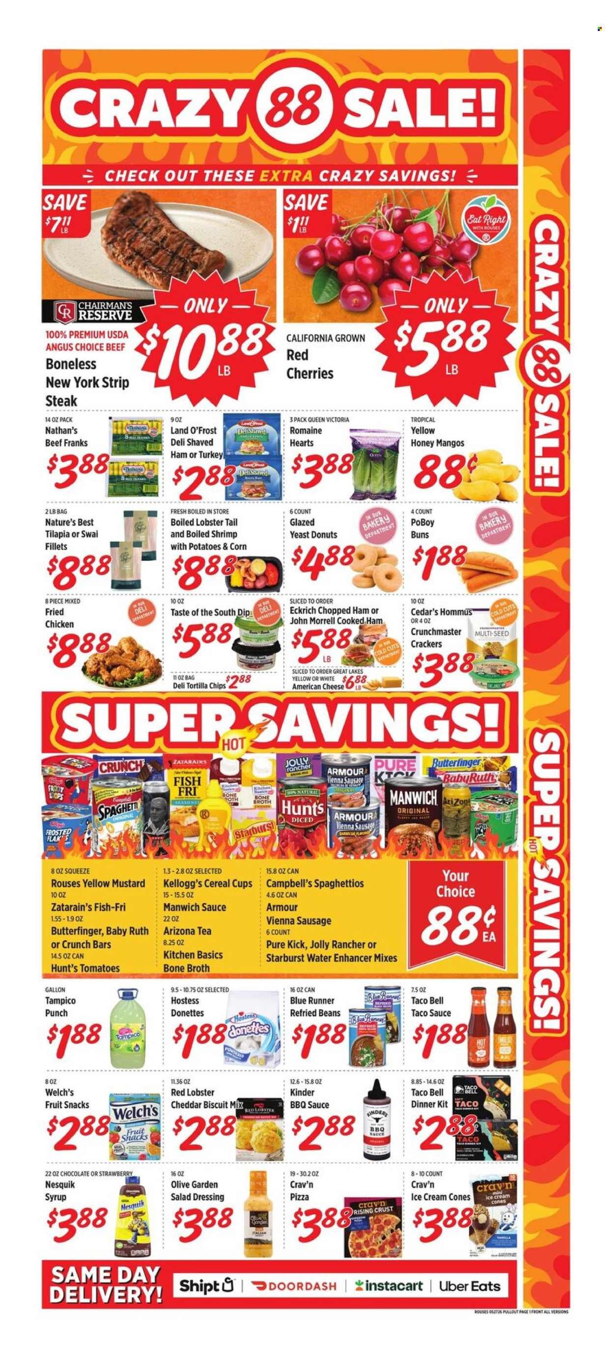 ROUSES MARKETS ad - Weekly Ad