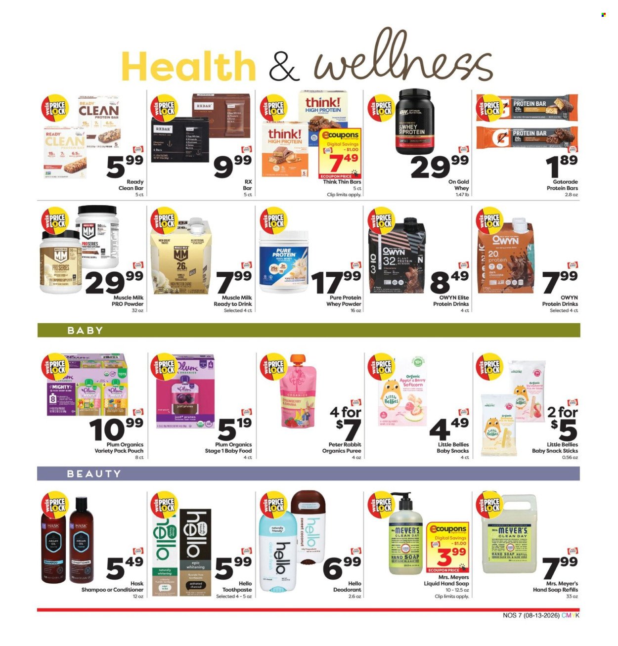 WEIS ad - Natural & Organic