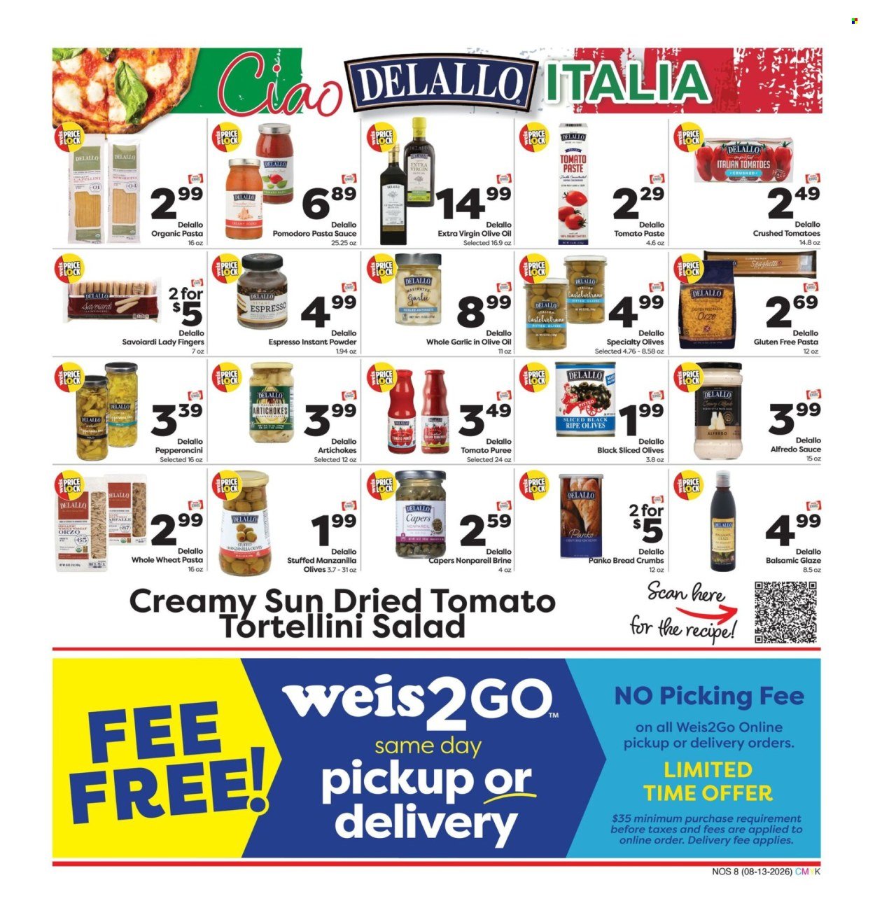 WEIS ad - Natural & Organic