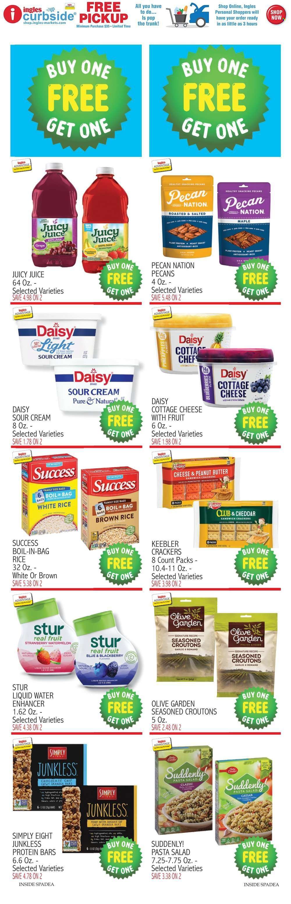 INGLES ad - Specials