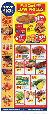 SAVE A LOT ad - Weekly Ad
