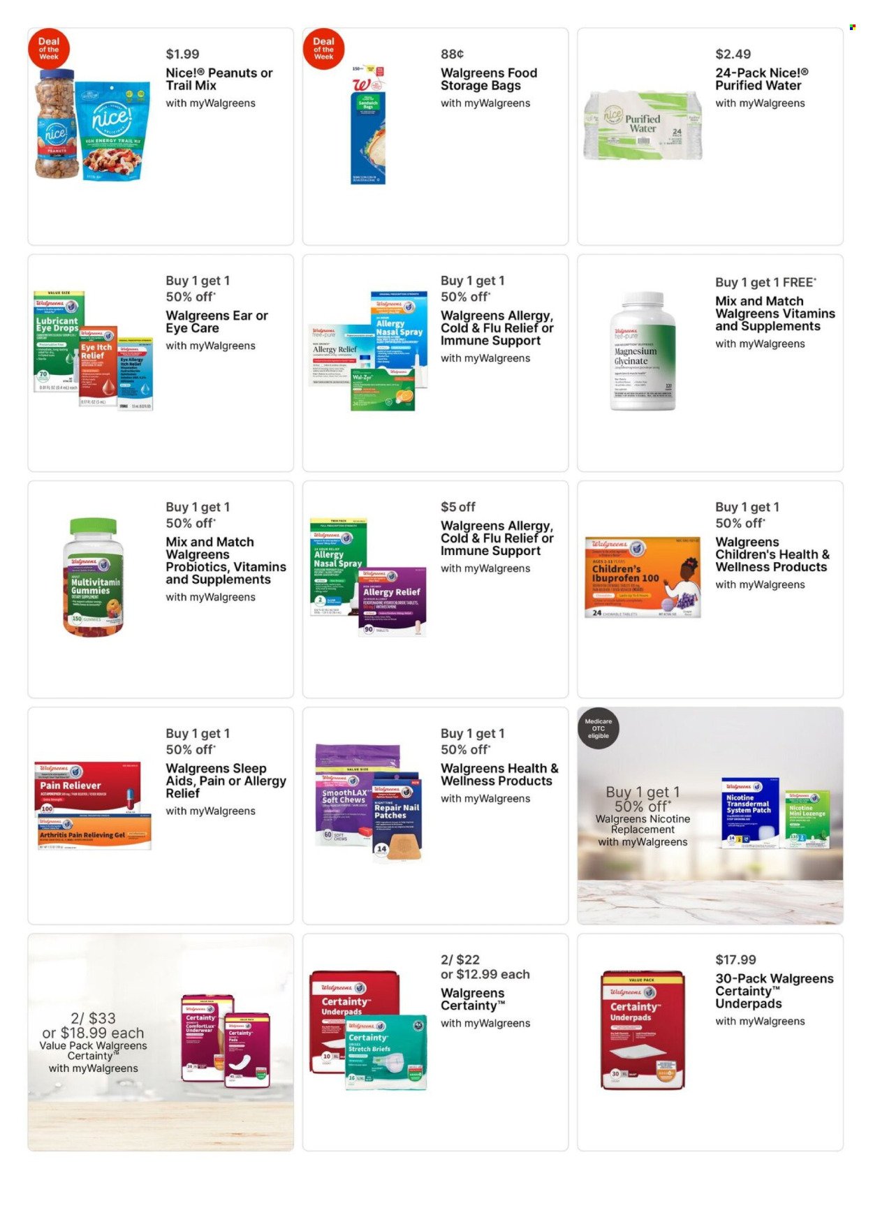 WALGREENS ad - Weekly Ad