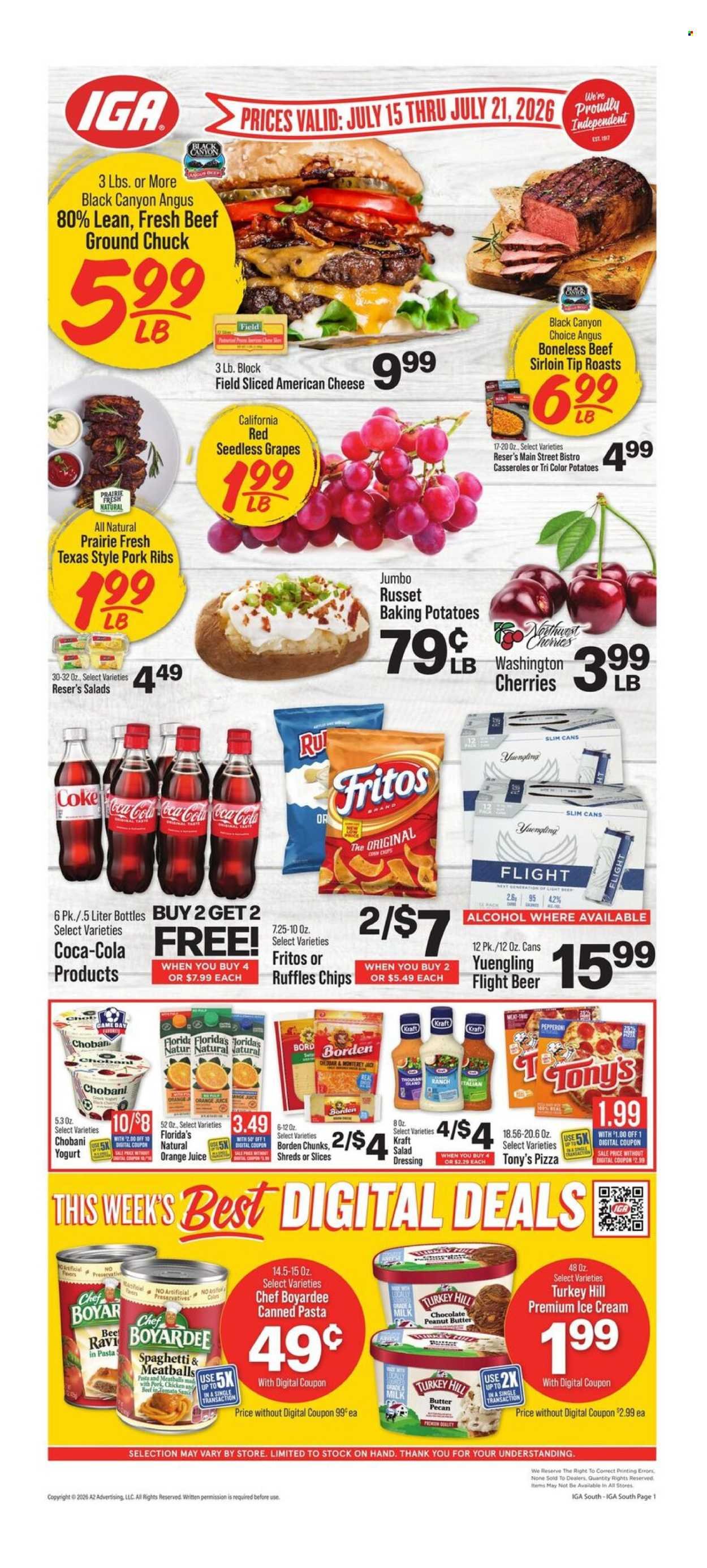IGA ad - Weekly Ad