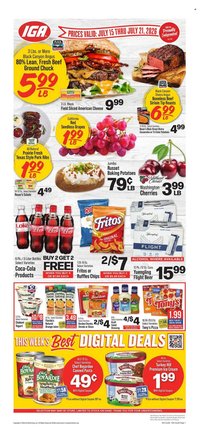IGA ad - Weekly Ad