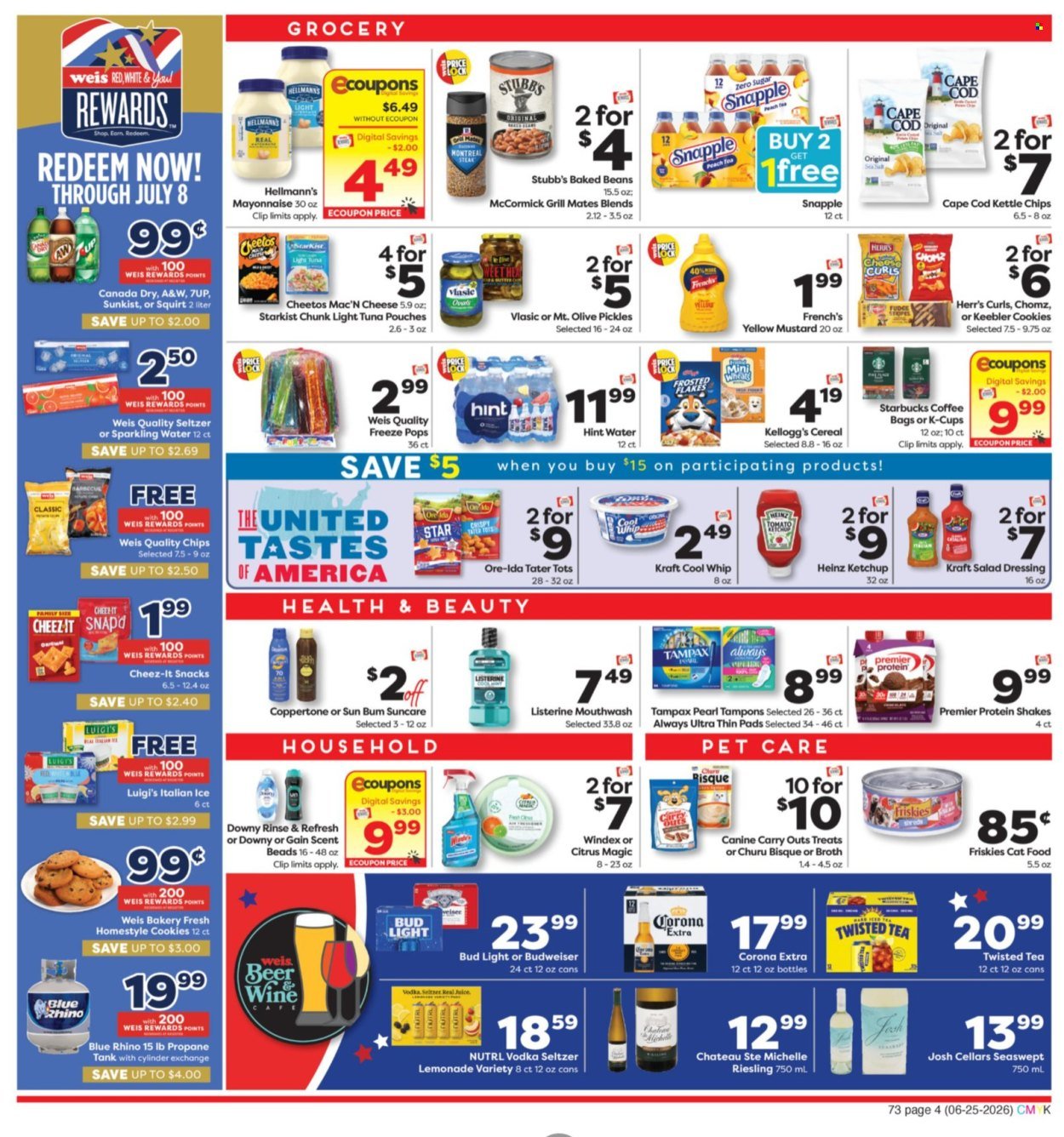 WEIS ad - Weekly Ad