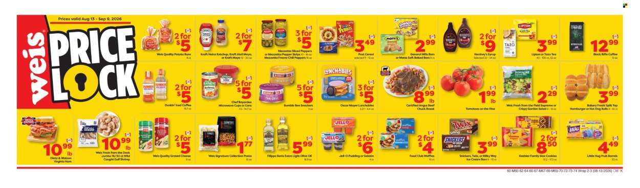 WEIS ad - Weekly Circular