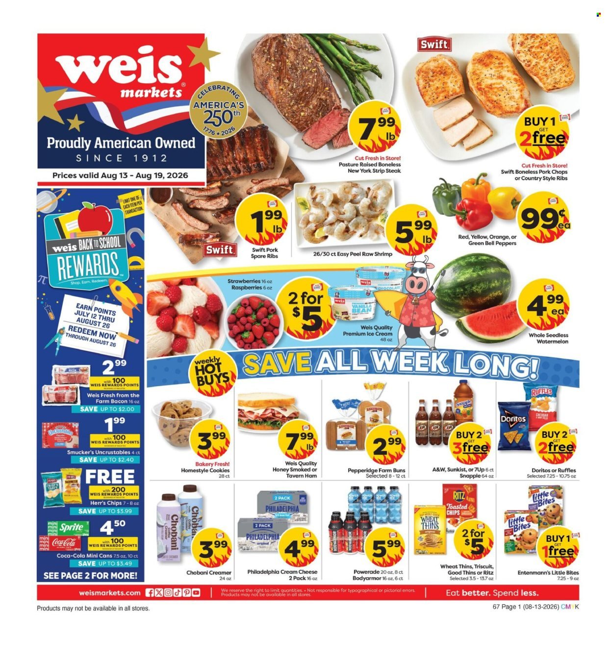 WEIS ad - Weekly Circular