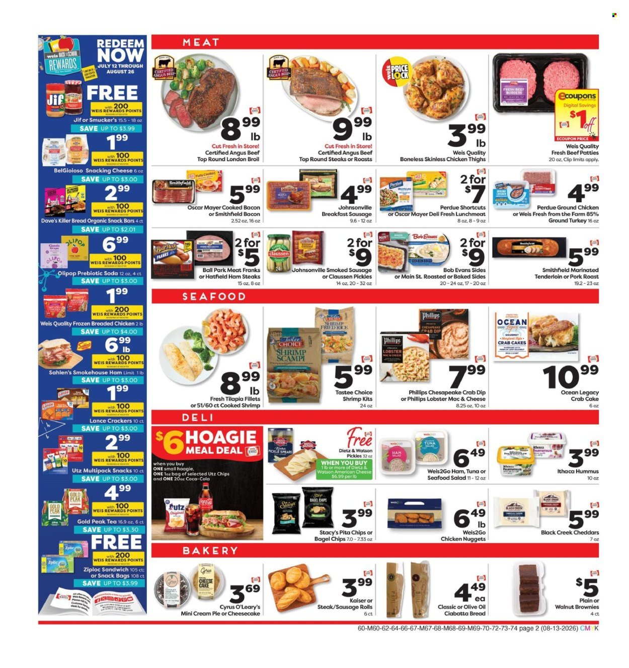 WEIS ad - Weekly Circular