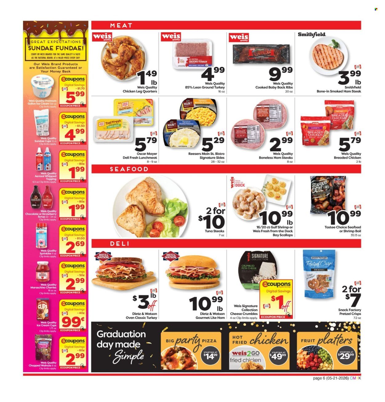 WEIS ad - Ad Specials