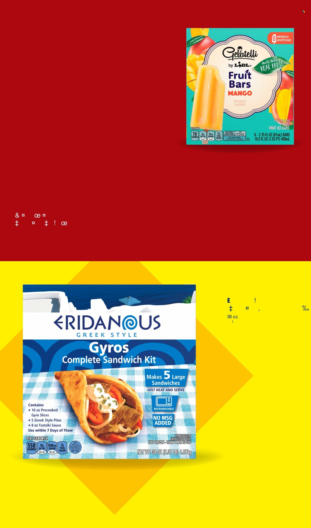 LIDL ad - Weekly Ad